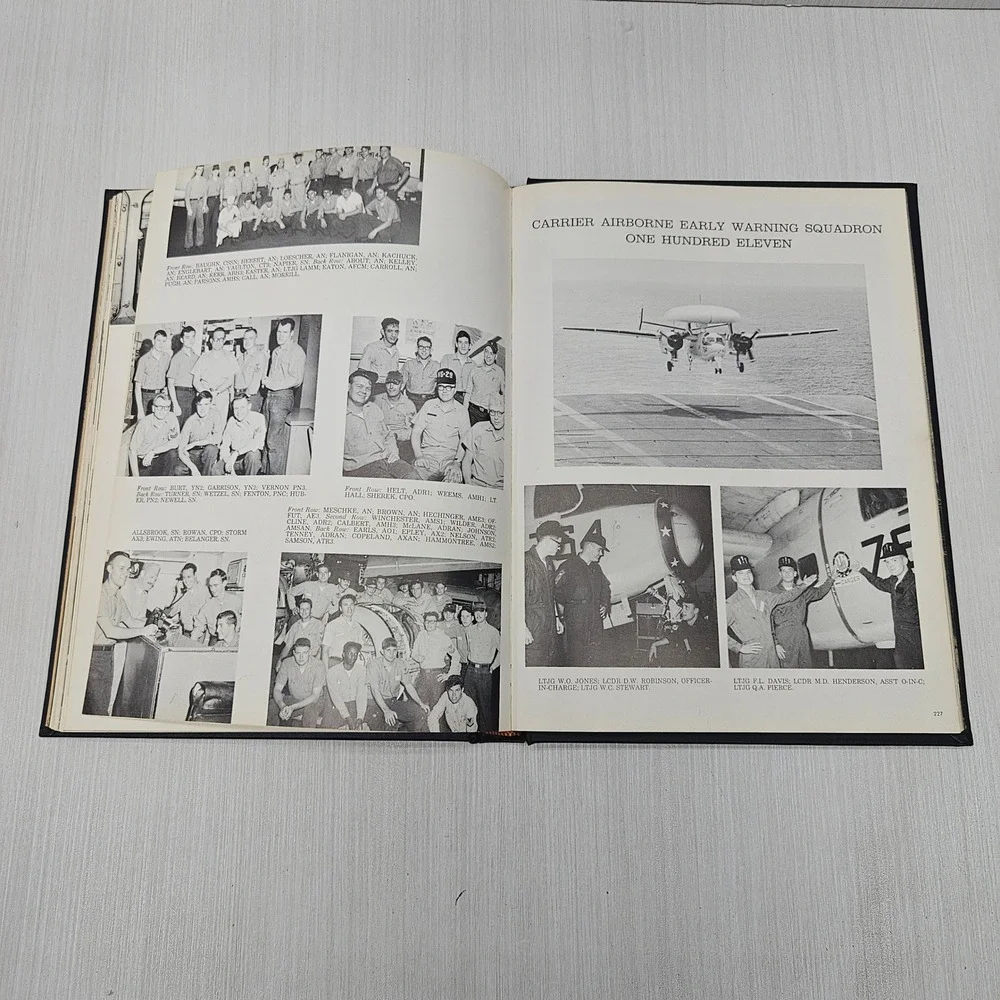 USS Kearsarge CVS-33 Vietnam Cruise Book 1967-1968 CVSG-53 Navy G.S. Weaver